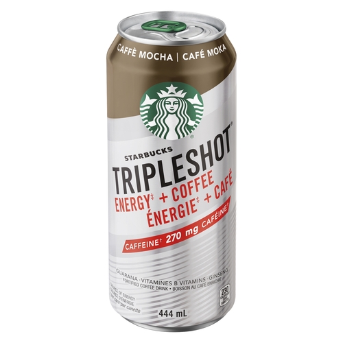 Starbucks - Tripleshot Energy + Coffee - Caffe Mocha 444ml, 1 Each