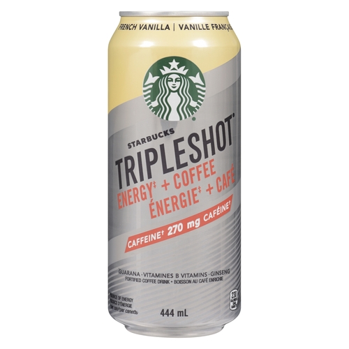 Starbucks - Tripleshot Energy + Coffee - French Vanilla 444ml, 1 Each
