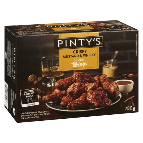 Pinty's - Chicken Wings - Mustard & Whisky 780g