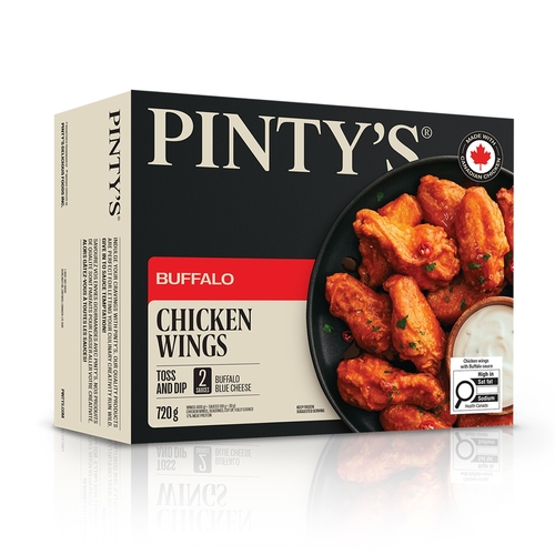 Pinty's - Chicken Wings - Buffalo 720g, 1 Each