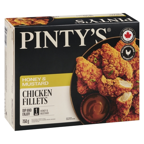 Pinty's - Chicken Breast Fillets - Honey & Mustard 750g, 1 Each