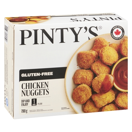 Pinty's - Gluten-Free Chicken Nuggets 790g, 1 Each