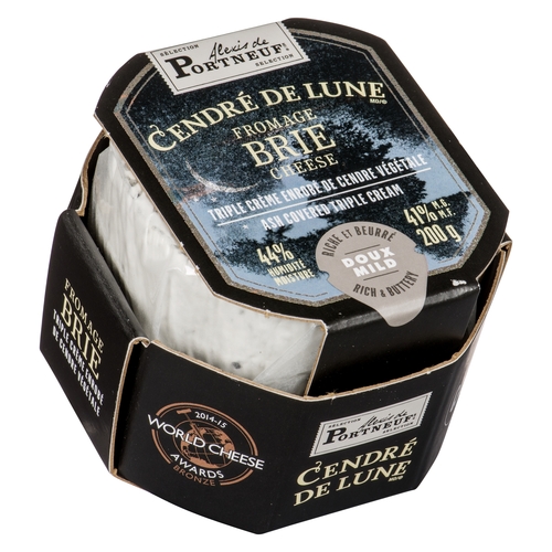 Alexis De Portneuf - Cendre De Lune Triple Crème Brie Cheese 200g