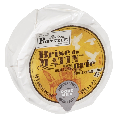 Alexis De Portneuf - Brise Du Matin Brie Cheese 125g, 1 Each