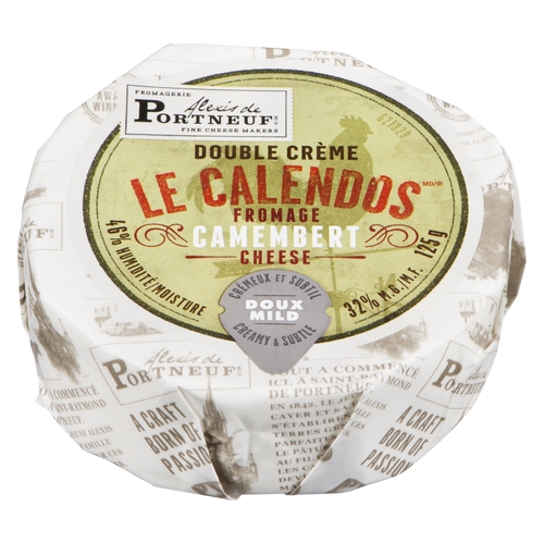 Alexis De Portneuf - Le Calendos Camembert Cheese 125g, 1 Each