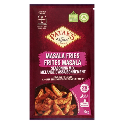 Patak's - Seasoning Mix - Masala Fries 25g, 1 Each