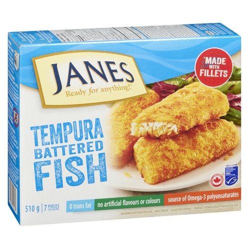 Janes - Tempura Battered Fish 510g