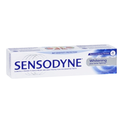 Sensodyne Toothpaste - Whitening Plus Tartar Fighting 100ml, 1 Each