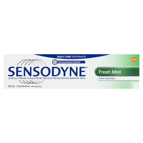 Sensodyne Toothpaste - Fresh Mint 100ml, 1 Each