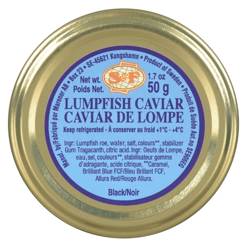 Lumpfish Caviar - Black 50g, 1 Each