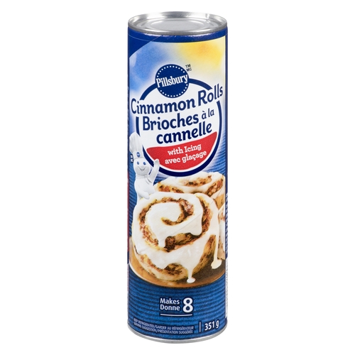 Pillsbury - Cinnamon Rolls With Icing 8's 351g, 1 Each