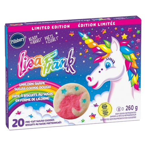 Pillsbury - Ready to Bake! Unicorn Shape Sugar Cookie Dough 260g