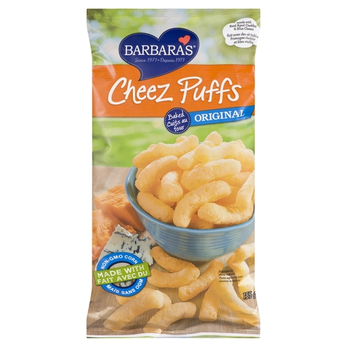 Barbara's - Cheez Puffs - Baked - Original 155g, 1 Each