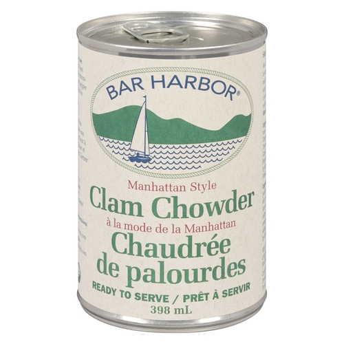 Bar Harbor - Manhattan Style Clam Chowder 398ml, 1 Each