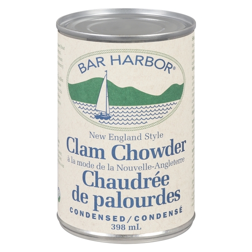 Bar Harbor - New England Style Clam Chowder - Condensed 398ml, 1 Each