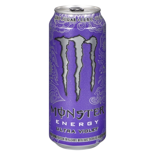 Monster Energy Drink - Zero Sugar - Ultra Violet 473ml, 1 Each