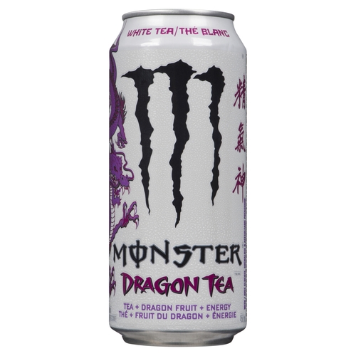 Monster Dragon Tea + Dragon Fruit + Energy - White Tea 458ml, 1 Each