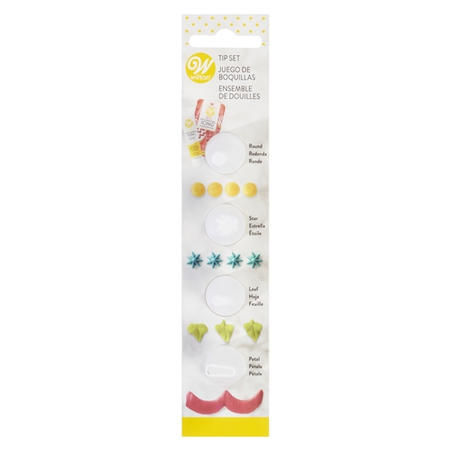 Wilton - Icing Tip Set - 4 Piece, 1 Each