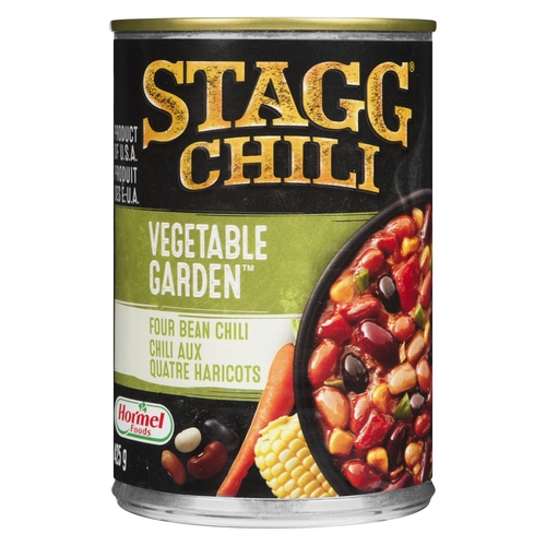 Hormel Foods - Stagg Chili - Vegetable Garden Four Bean Chili 425g, 1 Each