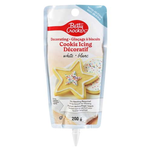 Betty Crocker - Decorating Cookie Icing - White 200g, 1 Each