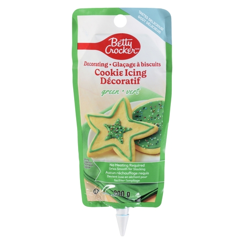 Betty Crocker - Decorating Cookie Icing - Green 200g, 1 Each
