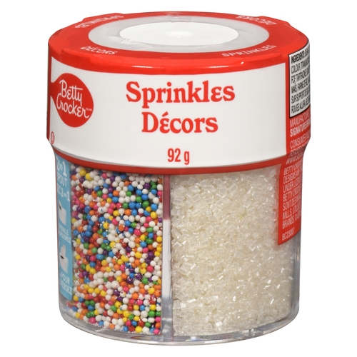 Betty Crocker - Sprinkles - 4 Cell 92g, 1 Each