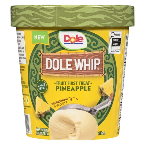 Dole Whip Frozen Treat - Pineapple 414ml, 1 Each