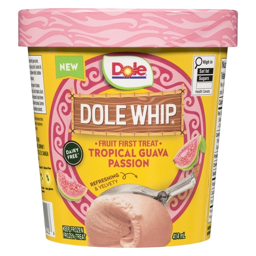 Dole Whip Frozen Treat - Tropical Guava Passion 414ml, 1 Each