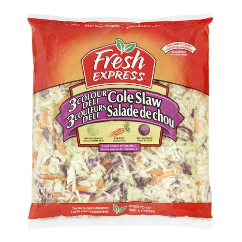 Fresh Express - 3 Colour Deli ColeSlaw 397g, 1 Each