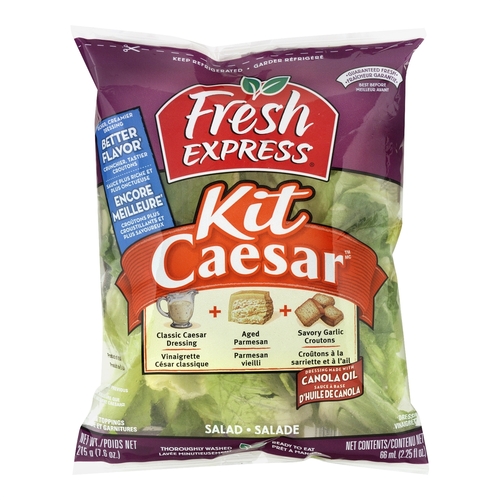 Fresh Express - Salad Kit - Caesar 275g, 1 Each