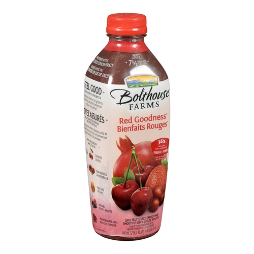 Bolthouse Farms - 100% Fruit Juice Smoothie - Red Goodness 946ml, 1 Each