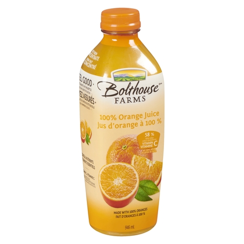 Bolthouse Farms - 100% Orange Juice 946ml, 1 Each