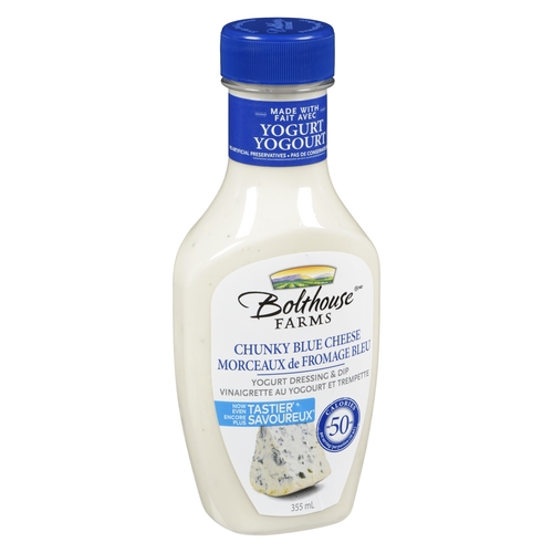 Bolthouse Farms - Yogurt Dressing & Dip - Chunky Blue Cheese 355ml, 1 Each