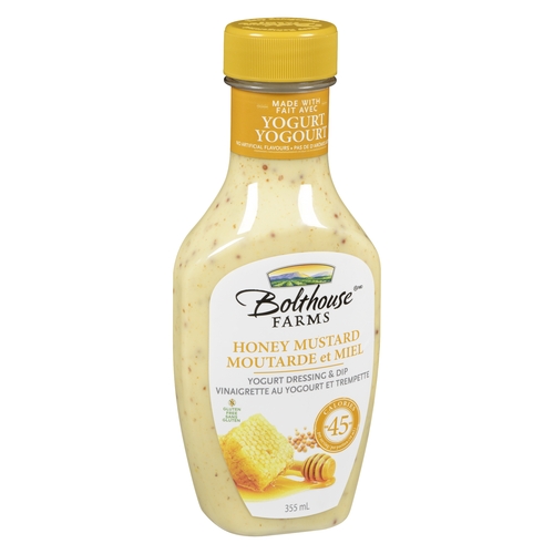 Bolthouse Farms - Yogurt Dressing & Dip - Honey Mustard 355ml, 1 Each