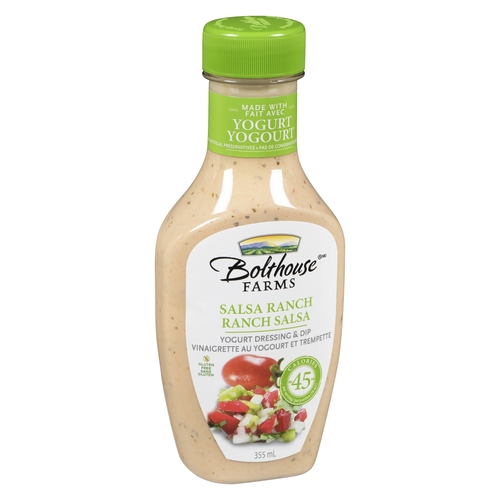 Bolthouse Farms - Yogurt Dressing & Dip - Salsa Ranch 355ml, 1 Each