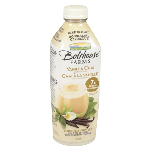 Bolthouse Farms - Perfectly Protein - Soy & Tea Beverage - Vanilla Chai 946ml, 1 Each