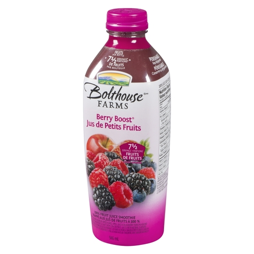 Bolthouse Farms - 100% Fruit Juice Smoothie - Berry Boost 946ml, 1 Each