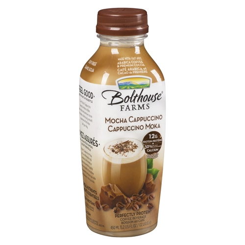 Bolthouse Farms - Perfectly Protein Coffee Beverage - Mocha Cappuccino 450ml, 1 Each