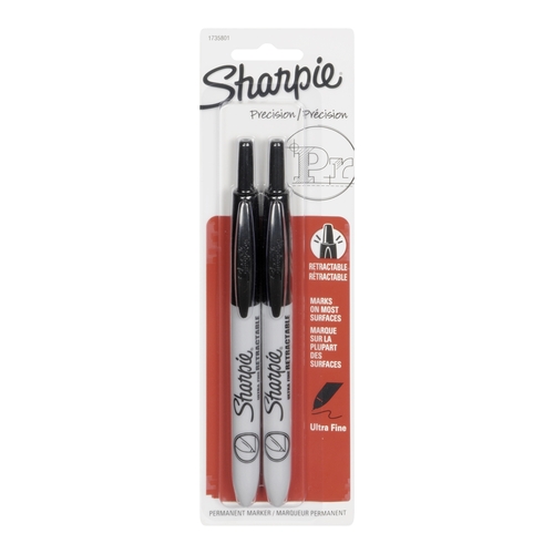 Sharpie Precision Permanent Markers - Ultra Fine Point 2pk