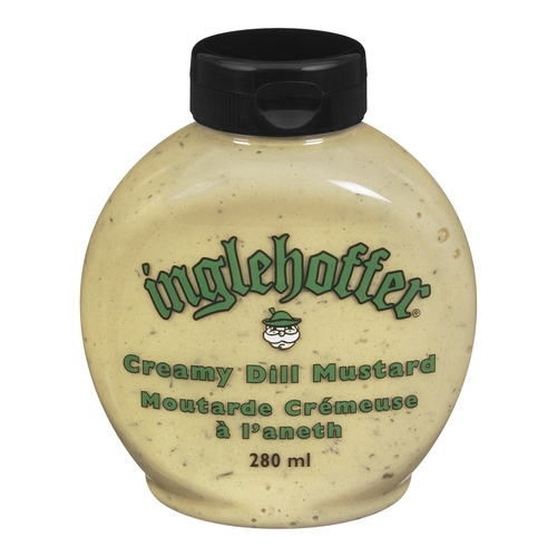 Inglehoffer - Mustard - Creamy Dill 280ml, 1 Each