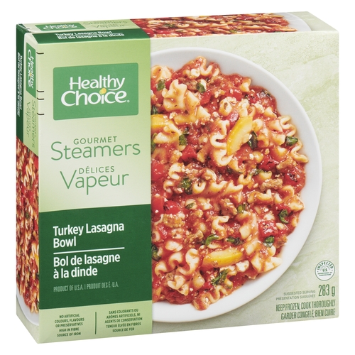 Healthy Choice - Gourmet Steamers - Turkey Lasagna Bowl 283g, 1 Each