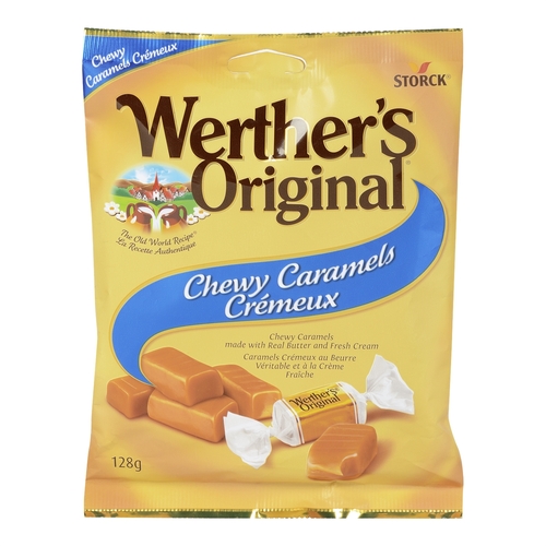 Storck - Werther's Original Chewy Caramels 128g, 1 Each