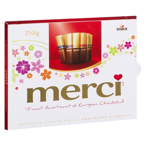 Storck - Merci Assorted Chocolates 250g, 1 Each
