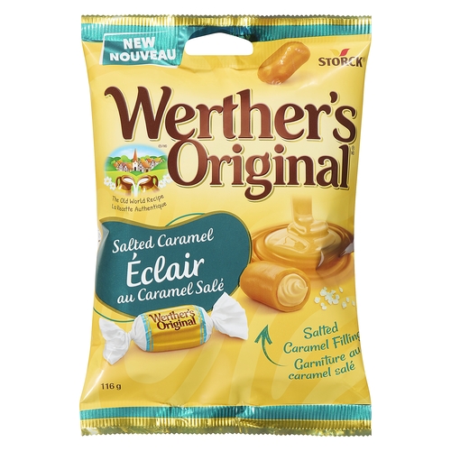 Storck - Werther's Original - Salted Caramel Éclair 116g, 1 Each