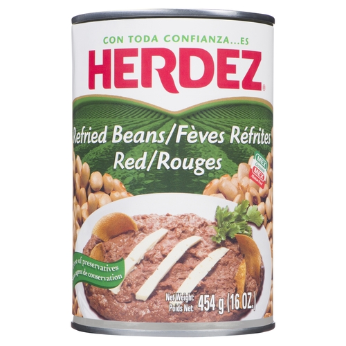 Herdez Refried Pinto Beans 425ml, 1 Each