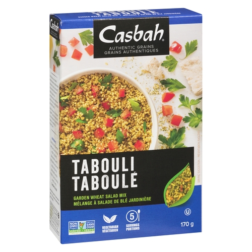 Casbah - Tabouli - Garden Wheat Salad Mix 170g, 1 Each