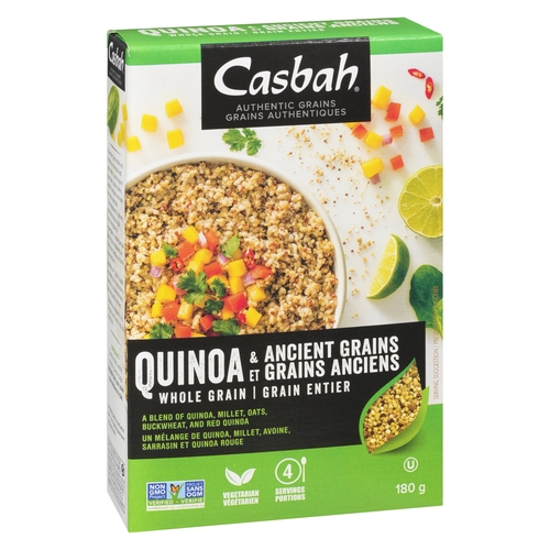 Casbah - Quinoa & Ancient Grains - Whole Grain 180g, 1 Each