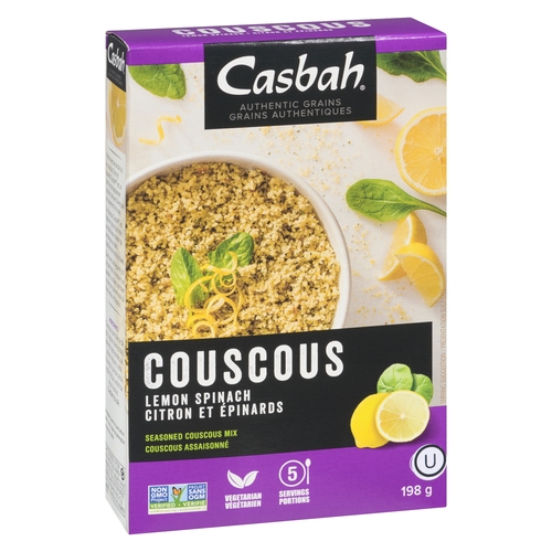 Casbah - Couscous - Lemon Spinach 198g, 1 Each