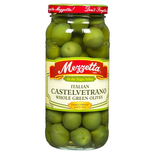 Mezzetta - Olives - Green Italian Castelvetrano - Whole 398ml, 1 Each