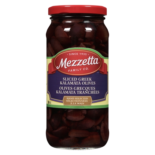 Mezzetta - Kalamata Olives - Sliced 269g, 1 Each